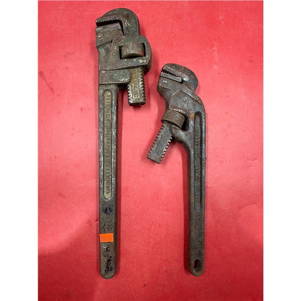(2) Pipe Wrenches