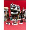 Image 3 : Assorted Porcelain Christmas Decor : (3) Light Ups