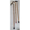 Image 1 : (3) Wooden Canes