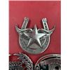 Image 4 : (3) Belt Buckles