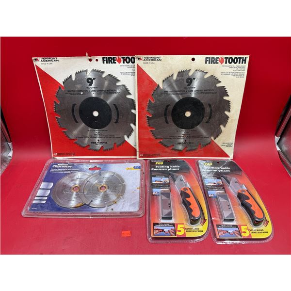 New Tools: Saw Blades & Folding Knives