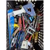 Image 3 : Assorted Tools: Hammer, Ratchet, Wrenches, Screwdriver, Clamp, & More