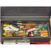 Image 3 : Tool Box With Assorted Tools: Hammers, Screwdrivers, Levels, & More