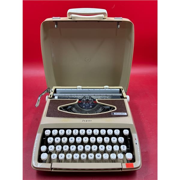 Vintage Penncrest Jayvee Typewriter