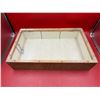 Image 1 : Custom Made Plexiglass Flip Top Showcase