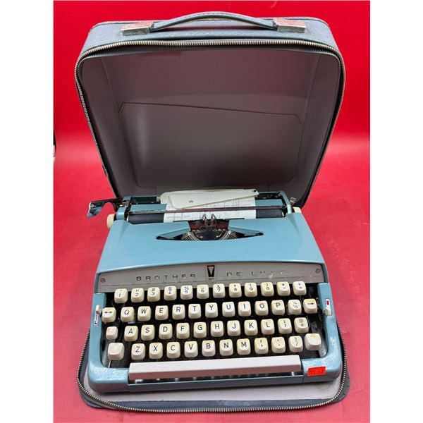 Vintage Brother Deluxe Typewriter