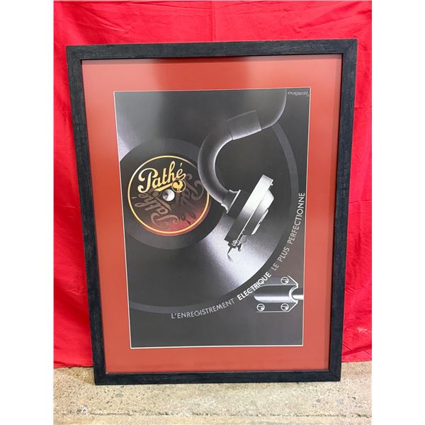 Framed Pathe Print