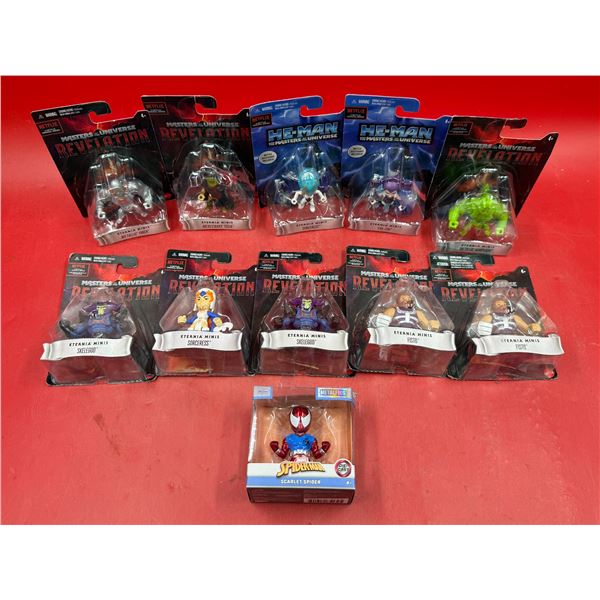 (11) Sealed Toys: Spider-Man & He-Man Masters Of The Universe