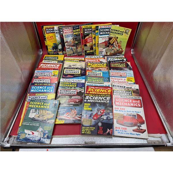 Assorted Vintage Science & Mechanics Magazines