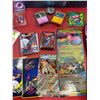 Image 3 : Assorted Pokemon Cards, Poke Ball, Playing Mat, Large Cards, Stickers, Dice, & More