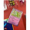 Image 7 : Assorted Pokemon Cards, Poke Ball, Playing Mat, Large Cards, Stickers, Dice, & More