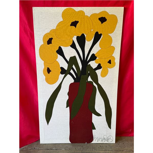 1978 Vallila Finland Floral Print