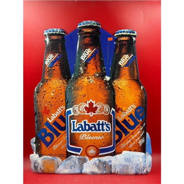Vintage Labatt's Beer Tin Sign