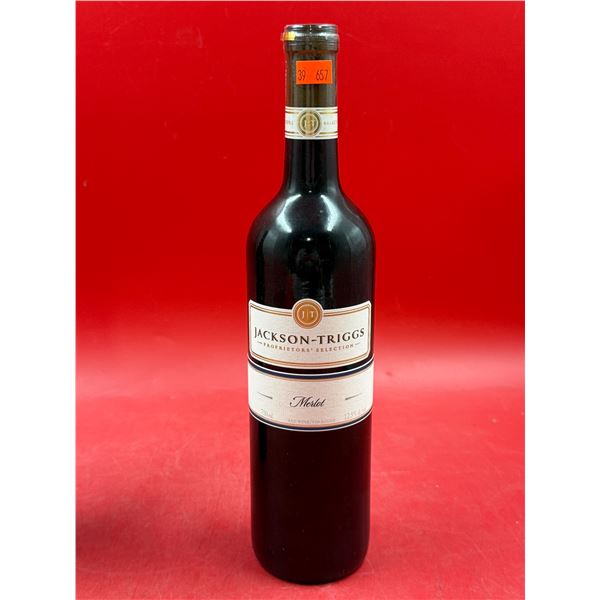 Sealed Bottle: Jackson-Triggs Merlot Wine 750ml 12.5%