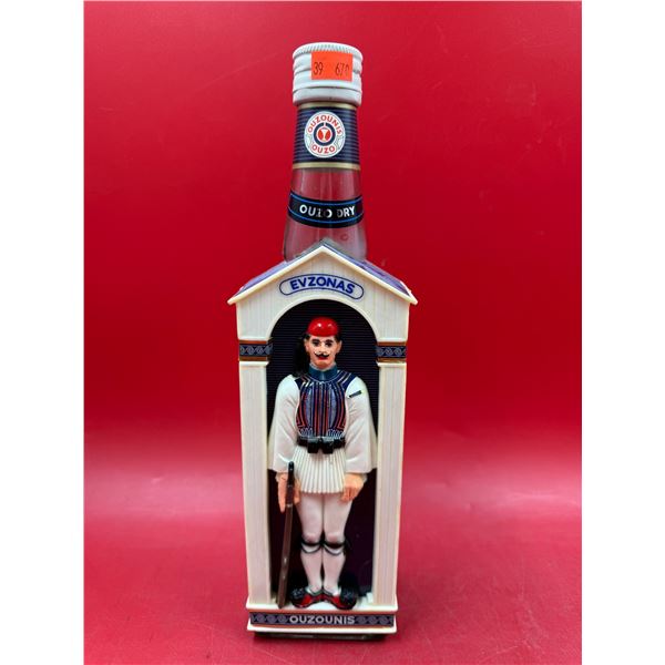 Sealed Vintage Bottle: Ouzounis Ouzo Dry 750ml 40%