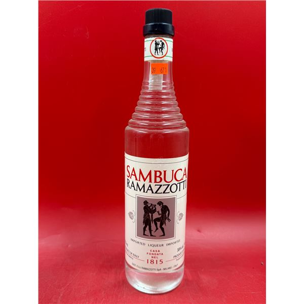 Sealed Vintage Bottle: Sambuca Ramazzotti 750ml 38%