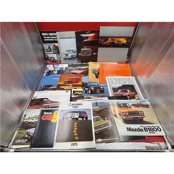 20+ Vintage Automotive Catalogues