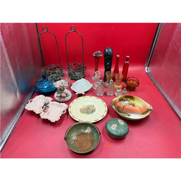 Vintage Variety: Bunnykins Royal Doulton Plate, Noritake, Jack In The Pulpit Vase, & More