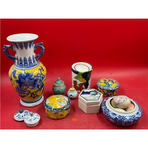 Vintage Variety: Chinese Porcelain, Mineral Eggs, & More