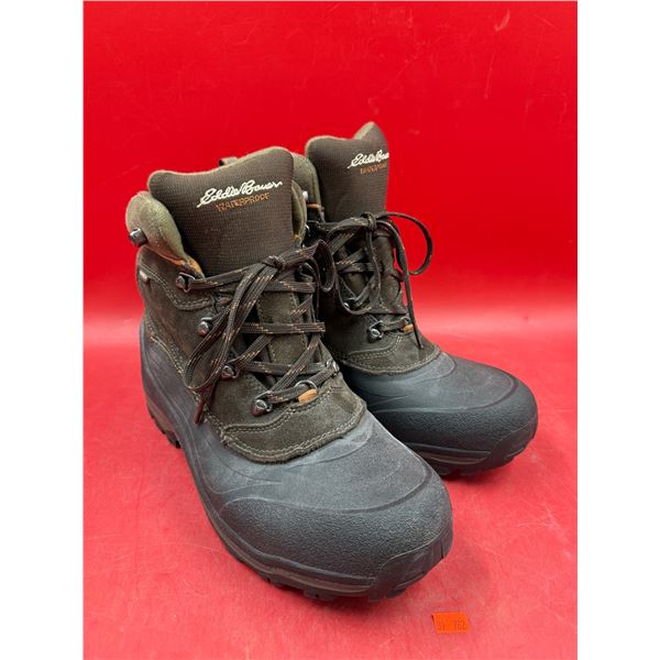 Eddie Bauer Waterproof Boots Size 11 (Clean)