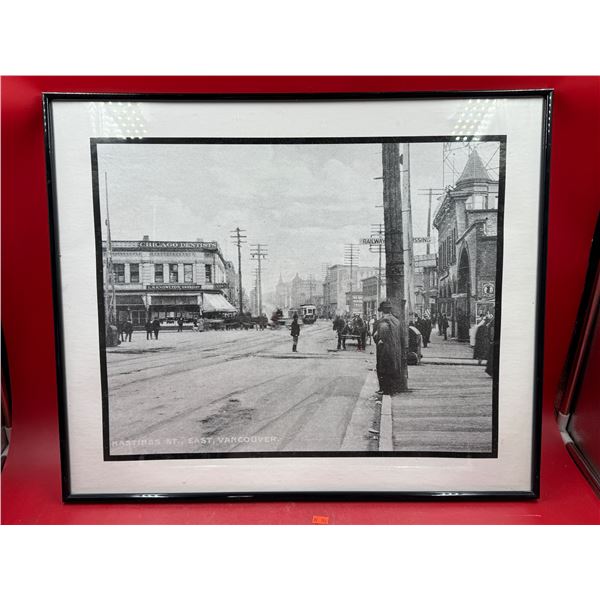 Vintage East Hastings Vancouver B.C Print