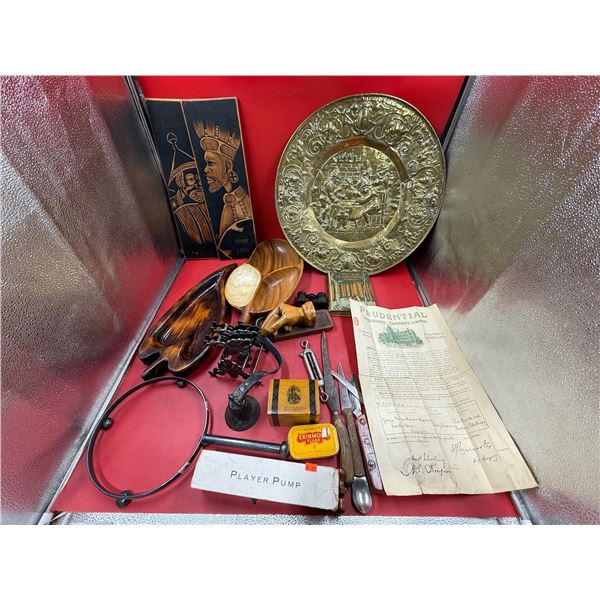 Vintage Variety: Wall Art, Knives, Catch-All Dishes, & More