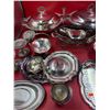 Image 3 : Vintage Plated Goods: Tureens, Plates, Candle Sticks, & More