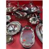 Image 4 : Vintage Plated Goods: Tureens, Plates, Candle Sticks, & More