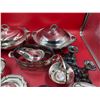 Image 6 : Vintage Plated Goods: Tureens, Plates, Candle Sticks, & More