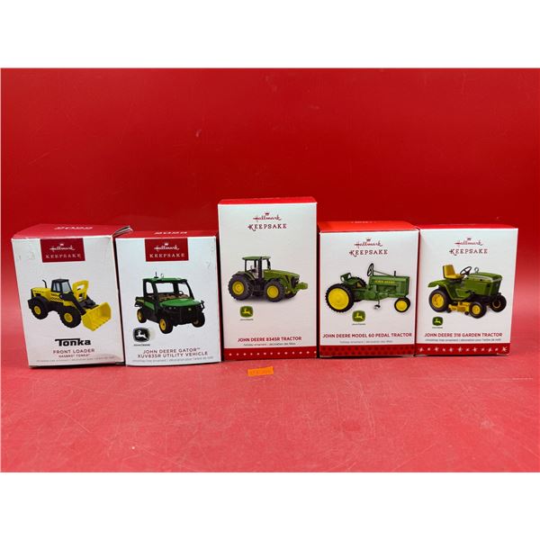 New Hallmark Ornaments: John Deere & Tonka