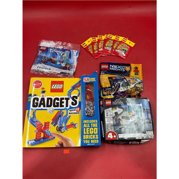 Lego: Gadgets Book, Black Panther, Nexo Knights, Trading Cards, & Frozen II