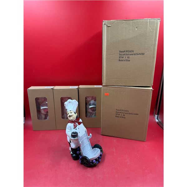 N.O.S Product: Chef Bottle Holders & Pig Bottle Openers