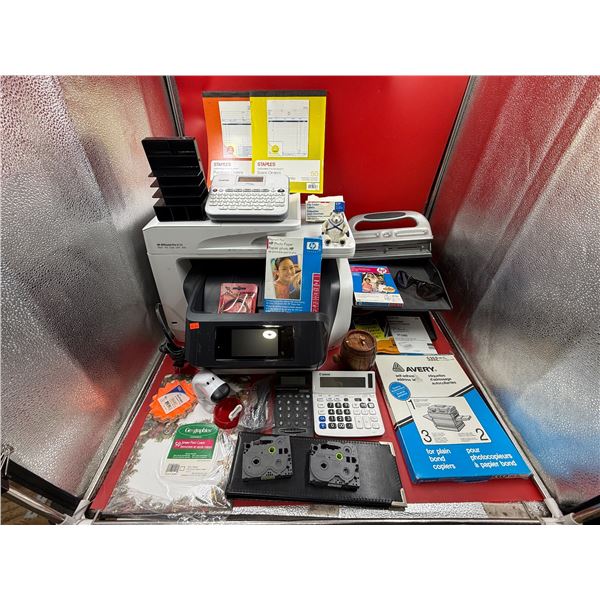 Office Products: HP OfficeJet Pro 8720 Printer, Calculators, Labels, Organizer, Brother Label Maker,