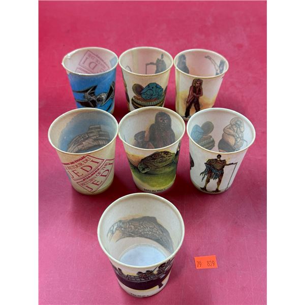 1983 Star Wars Dixie Cups
