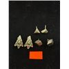 Image 1 : (3) Pairs Of Silver Earrings