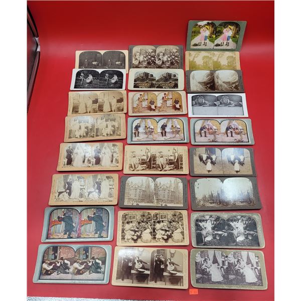 Vintage Stereoview Cards