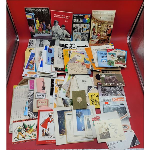 Vintage Postcards, Camera Ephemera, & More
