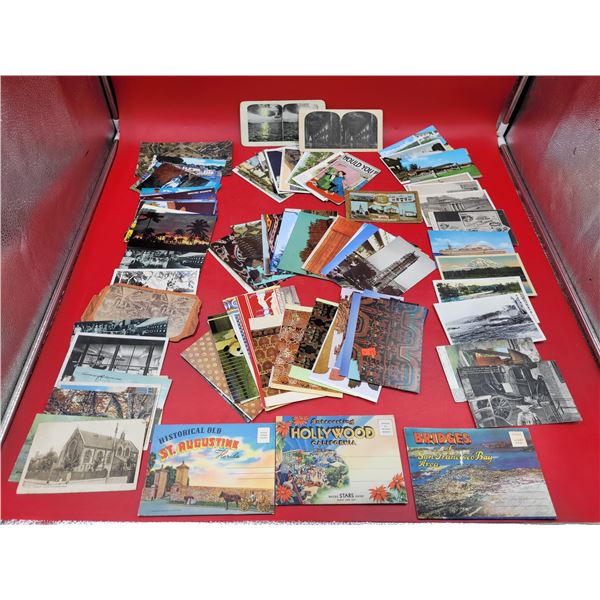 Vintage Postcards & Stereoview