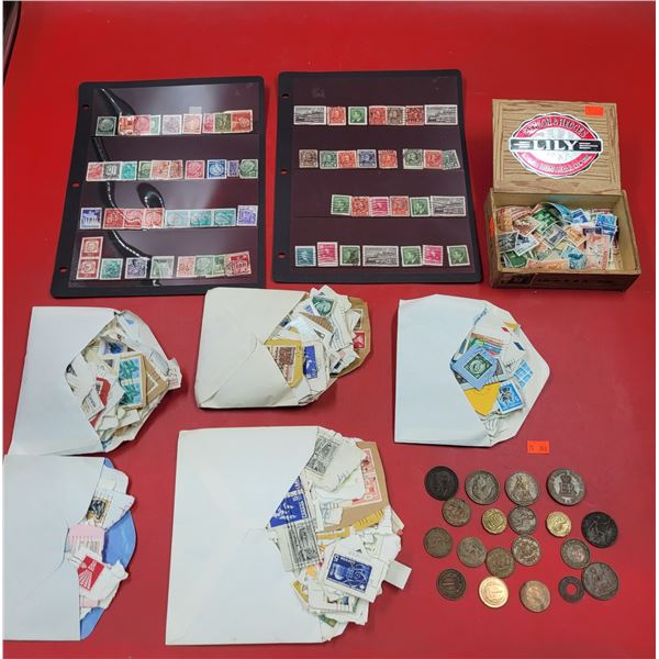 Vintage World Currency & Stamps