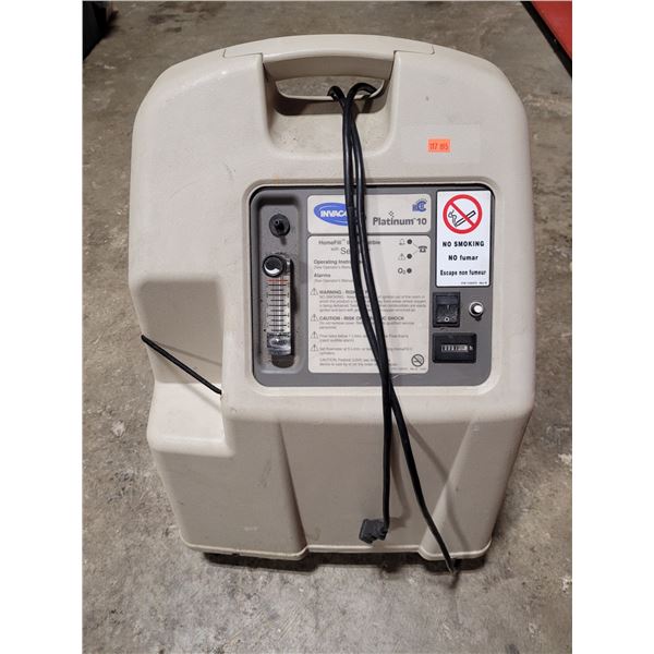 Invacare Platinum 10 Oxygen Concentrator