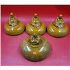 Image 1 : (4) Vintage Buddha Lids