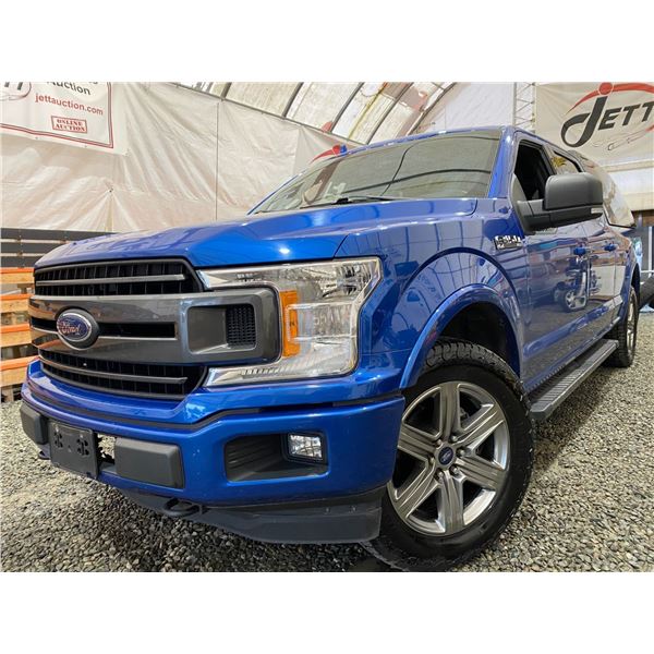 PARKSVILLE - 2018 FORD F-150 BLUE 202102 KMS - DC46068