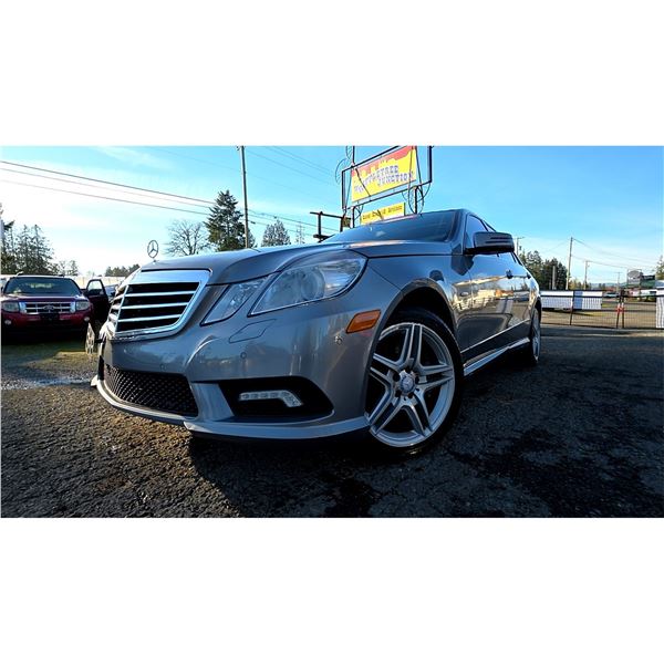DUNCAN - 2011 MERCEDES-BENZ E-550 SILVER 231200 KMS - D492355