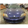 Image 6 : PARKSVILLE - 2003 HYUNDAI TIBURON BLUE 215927 KMS - B077777