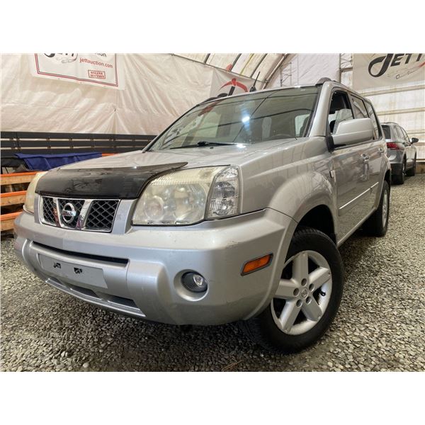 PARKSVILLE - 2006 NISSAN X-TRAIL SILVER 252046 KMS - B201518A