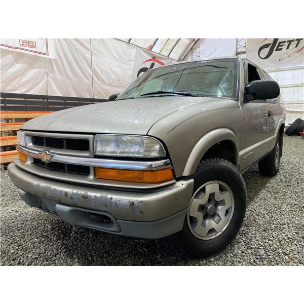 PARKSVILLE - 2004 CHEVROLET BLAZER GOLD 269128 KMS - B120330
