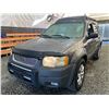 Image 3 : PARKSVILLE - 2002 FORD ESCAPE GREY 177813 KMS - BC35803