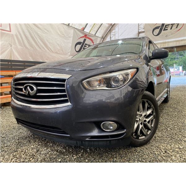 PARKSVILLE - 2013 INFINITI JX35 GREY 176812 KMS - P352125