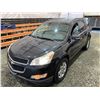 Image 4 : PARKSVILLE - 2010 CHEVROLET TRAVERSE BLACK 247154 KMS - B230167