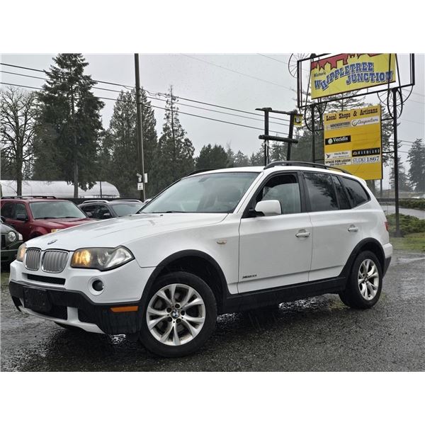 DUNCAN - 2009 BMW X3, WHITE, 188551 KM
